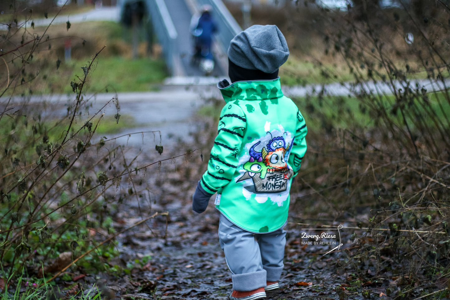 Lilla Vinter Frostknöl - Softshelljacke, Draußenjacke, Walkjacke, Winterjacke für Kinder Gr. 74-164