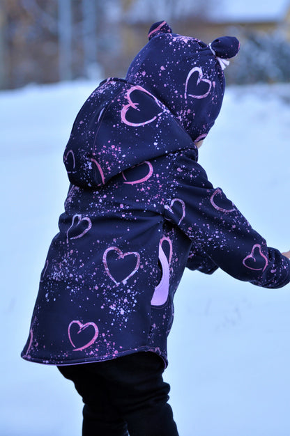 Lilla Vinter Frostknöl - Softshelljacke, Draußenjacke, Walkjacke, Winterjacke für Kinder Gr. 74-164